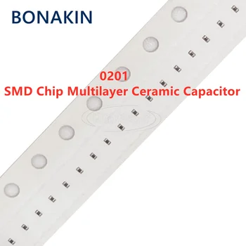 100BUC 0201 33NF 6,3 V 10V 16V ±10% 0.033 UF 333K X5R SMD Chip Condensator Ceramic Multistrat