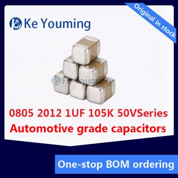 100BUC 2012 0805 105K 1UF 1000NF 50V X7S X7ROne-stop BOM potrivire pentru chip condensator componente electronice