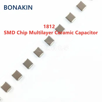 10buc 1812 1NF 1000PF 102K 1000V 2000V 3000V X7R 10% SMD Chip Condensator Ceramic Multistrat