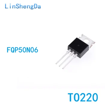 10BUC FQP50N06 MOS câmp-efect tranzistor 50N06 50A 60V inline PENTRU a-220 cap de fier