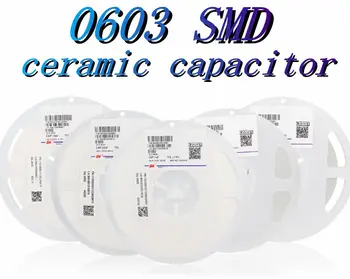 4000Pcs SMD 0603 condensatoare ceramice 10pF 100uF 100pF 1nF 10nF 15nF 100nF 0.1 uF 1uF 2.2 4.7 uF uF 10uF 47uF Diverse modele