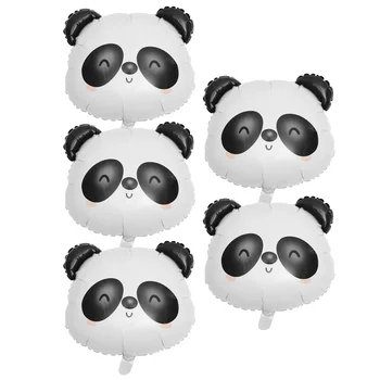 5pcs Adorabil Balon de Folie Creative Panda Balon Desene animate Panda Balon Gonflabil Decor