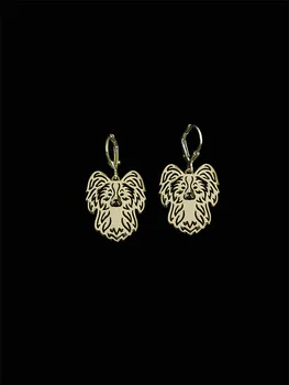 La modă drăguț Papillon picătură cercei aur placate cu argint cercei de femei de moda, bijuterii din india de mireasa earing