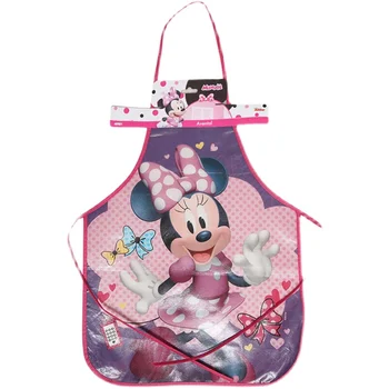 Miniso Disney Șorț Drăguț Mickey Mouse-ul de Imprimare Copii Rochie de Gătit Bucătar-șef Reglabil BBQ Apron Instrument de Curățare Acasă
