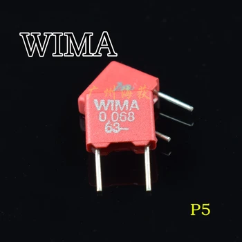 Original roșie germană WeIMA WIMA 0.068 uF 683 63V WIMA Condensator MKS2 100%Noi si Originale 100%Noi si Originale