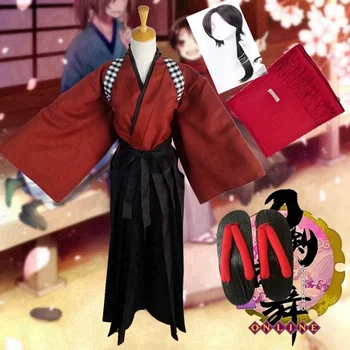 Touken Ranbu Online Kashuu Kiyomitsu Costume Cosplay Sfinților Costume Yamatonokami Din Yasusada. Kimono Uniforme Show Costume