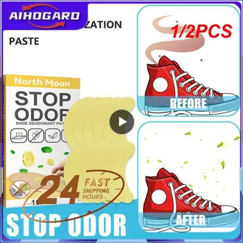 1/2 BUC Pantofi Miros Remover Deodorant Patch Lamaie Piciorul de Atlet Liniștitor Branț Autocolante Antibacteriene, Antiperspirante Picior de Îngrijire