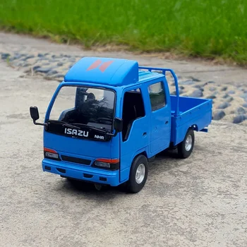 1:32 Scară ISUZU NHR Camion de Jucărie Mașină de turnat sub presiune Model de Vehicul Trage Înapoi de Sunet si Lumina de Învățământ de Colectare de Cadouri Pentru Copii