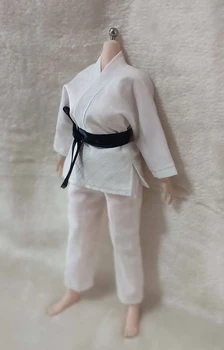 1/6 Scară de sex Feminin de Judo, Taekwondo Costum de Haine Model se Potrivesc 12