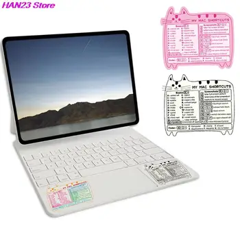 1 BUC Pentru Ferestre din PVC Calculatorul comandă rapidă de la Tastatură Autocolant Adeziv Sticker pentru Laptop Desktop