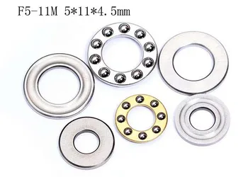 10 buc F5-11M Axial Ball Rulment Axial 3-Piese 5mm x 11mm x 4.5 mm Nou