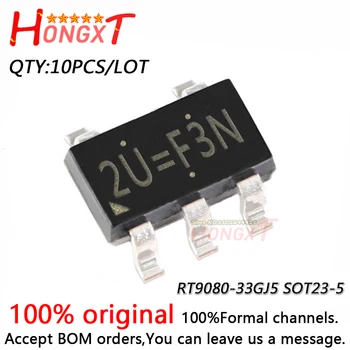 10BUC 100% Nou RT9080-33GJ5 RT9080-33 RT9080 2U=80X 2U=.. SOT23-5.Chipset-ul