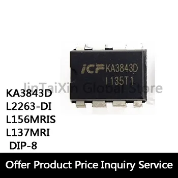 (10piece)100% Nou KA3843D L2263-DI L2263-D1 L156MRIS L137MRI DIP-8 Chipset