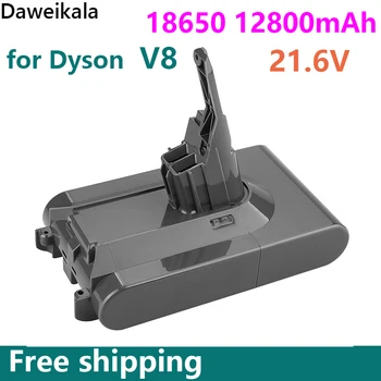 12800mAh 21.6 V Baterie Pentru Dyson V8 Baterie pentru Dyson V8 Absolută /Pufos/Animal Li-ion Aspirator reincarcabil Battery18650