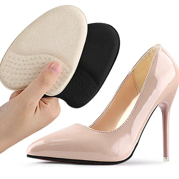 1Pair Pantofi cu Tocuri Înalte, Sandale Jumătate Tălpi interioare Auto-adeziv Moale Antepiciorului Introduce Piciorul Tampoane Pentru Femei Anti-Alunecare de Picioare Perna