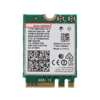 2.4/5GHz Dual Band Card compatibil Bluetooth 4.2 Pentru informații 8265 AC826