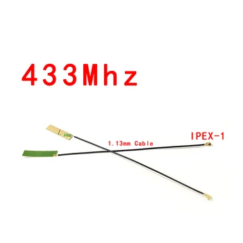 2 BUC 433Mhz Interne Antena OMNI FPC Moale PCB Aeriene Patch 30*6.0 mm cu IPEX Conector en-Gros