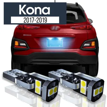 2 buc LED-uri de Lumină de inmatriculare Lampa Canbus Accesorii Pentru Hyundai Kona 2017 2018 2019