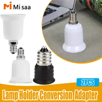 2 buc NOI cu LED-uri de Lumină Incandescentă E12 E14/E27 Bec Lampa Titularul Convertor Adaptor de Iluminat Lampă Titularului Accesorii Casa