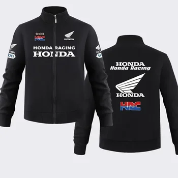2023 Nou toamna și iarna all-meci Honda motocicleta stand guler sport dublu aripi de aur pentru bărbați și femei jachete de echitatie