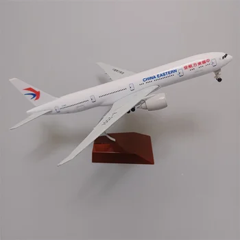 20cm Aliaj Metal de Aer China Eastern Boeing 777 B777 companiile Aeriene Avion Model de turnat sub presiune cu Aer Model de Avion de Aeronave w Aterizare Unelte