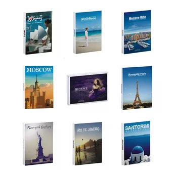 21 Oraș Serie de cărți Poștale HD Peisaj de Perete Autocolant de Carte de Acasă Pictura Decorativa DIY Binecuvântare Material de Perete Pentru Dorința de Colectare
