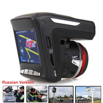3 în 1 DVR Auto Anti Radar cu Laser Detector Tracker GPS Logger X7 Plus 360 de Grade Full band X Xu KU K Ka-VGR GPS Versiunea rusă