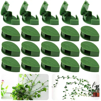 30 BUC Invizibil Planta Clipuri Verde Clip Pentru Alpinism Plante, Auto-Adeziv Planta Dispozitive de Fixare