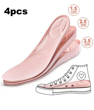 4buc Înălțime Crește Branțuri pentru Femei Barbati Invizibil Înălțime de Ridicare Reglabil Taie Pantofi cu Toc Introduce mai Înalt Suport de Pantofi Tampoane