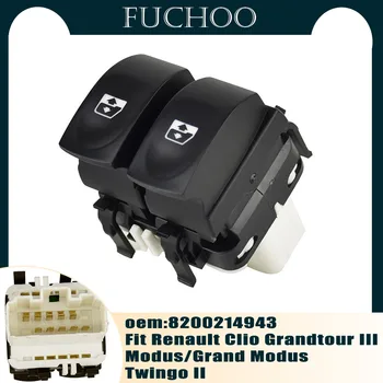 Accesorii auto Comutatorului Geamului electric din Butonul de Control Pentru Renault Clio Grandtour III Modus/Grand Modus Twingo II 8200214943