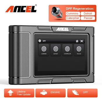ANCEL HD3400 OBD2 12V/24V HD Camion Scanner Tot Sistemul Cititor de Cod de Motor Analizor D. P. F. Regen OBD Camion Instrument de Diagnosticare Auto
