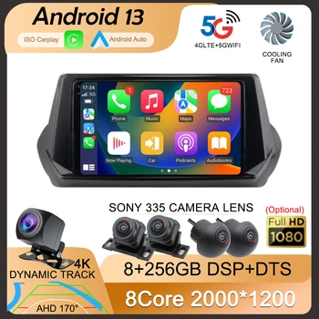 Android 13 Carplay Auto Pentru Peugeot 2008 II 2 2019 2020 2021 Radio Auto GPS Multimedia Player Stereo 360 Camera video 4G+WiFi DSP