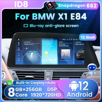 Android Toate într-un singur Radio Auto Pentru BMW BMW X1 E84 CIC Multimedia Player Auto Sistem Inteligent Pentru Wireless Carplay, Android Auto