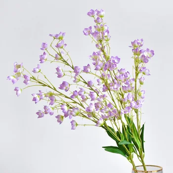 Artificiale Campanula Floare Ramură De Simulare Flori De Nunta Biroul De Acasă Fondul Aranjament De Flori Decor Accesorii