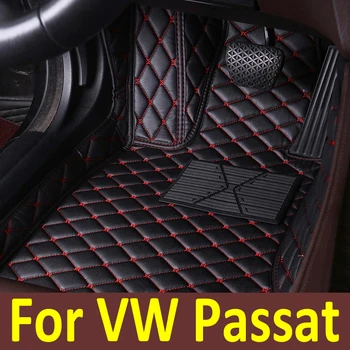Auto Covorase Pentru VW Volkswagen Passat 2011 2012 2013 2014 2015 2016 2017 Personalizate Picior Tampoane Covor de Acoperire Accesorii de Interior