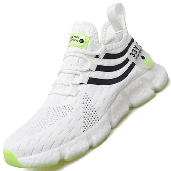 barbati pantofi de alergat lumina adidasi de vara respirabil ochiurilor de plasă elastică de sport în aer liber 2023 noua moda pantofi casual pantofi de jogging