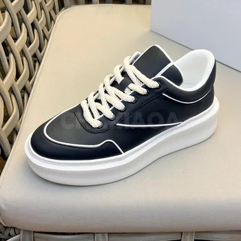 Bărbați Dantela-Up Pantofi De Primavara Toamna Anului 2023 Noi Culori Amestecate Superioară, Design De Barbati Adidasi Tendințele Temperament Pantofi De Mers Pe Jos