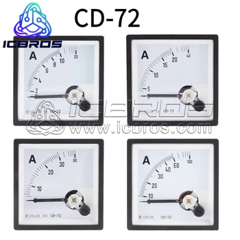 CD-72 Pointer AC Ampermetru de 1A 2A 3A 5A 10A 15A