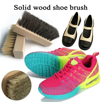 Clasic Spălătorie Perie Multifunctionala Instrumente De Curățare Adidas Perie De Curățare Pentru Pantofi Fag Mâner Din Lemn Curat Accesorii