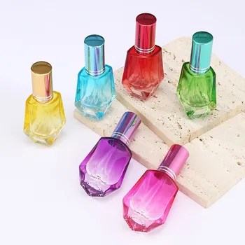 Colorate De Sticlă Sticla De Parfum Goale, Sticle De Spray De Ulei Esential De Lichid Cosmetice Recipient Dozator