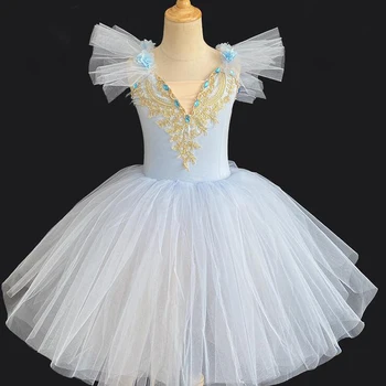 Copiii Romantic Balerina Balet TUTU Dress Copii 