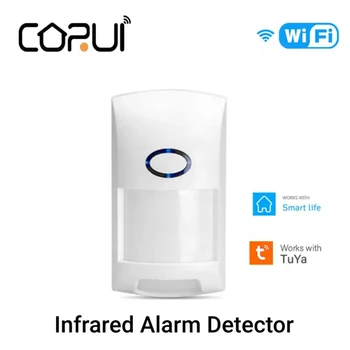 CORUI Tuya WIFI/Zigbee Inteligent PIR Senzor de Mișcare Infraroșu Detector de Alarmă de Viață Inteligentă APP Control de la Distanță Corpului Uman Senzor de Mișcare