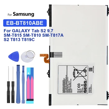 EB-BT810ABE 5870mA Înlocuire Baterie Pentru Samsung GALAXY Tab S2 9.7 T815C SM-T815 T815 SM-T810 SM-T817A S2 T813 T819C Baterii