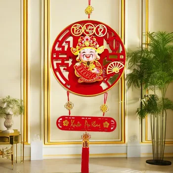 Electric Dumnezeu a Bogăției Pandantiv Ginkgo Biloba Bucurie Festivalul de Primăvară Decorare Dumnezeu a Bogăției Vietnameză Dragon Ornament