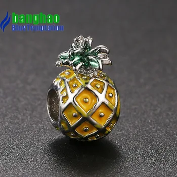 En-gros de Moda DIY ananas Farmec pentru a face accesorii pentru bijuterii din aliaj de pandantive bratari margele ENM634