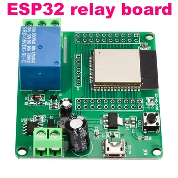 ESP32-WROOM Dezvoltarea Bord un Singur Releu Modulul DC7-60V Potrivit pentru ESP32 Secundar de Dezvoltare Smart Home Control Wireless