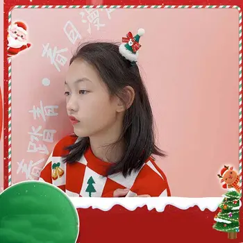 Fulg De Nea, Mos Craciun Pentru Copii Cadouri De Crăciun Costum Dress Up Pentru Copii Clip De Păr Pălărie De Crăciun Ac De Păr Coreea Accesorii De Par