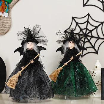 Ghost Festival Vrăjitoare Papusa Bradului Casa Bantuita Papusa De Halloween Fantoma Recuzită Tree Top Star Vrăjitoare Papusa Decoratiuni De Halloween