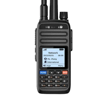 Global-Interfon 4G PoC Internet Radio bidirecțional MINI-Sim Card walkie talkie cu rază lungă 5000km pereche (fara taxa) Interfon platforma