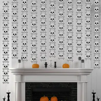Halloween Banner Decor Înfricoșător Dovleac Ghirlande De Păianjen-Craniu Banner Casa Bantuita Ornament Interior Decoruri Pentru Sala De Mese Balcon